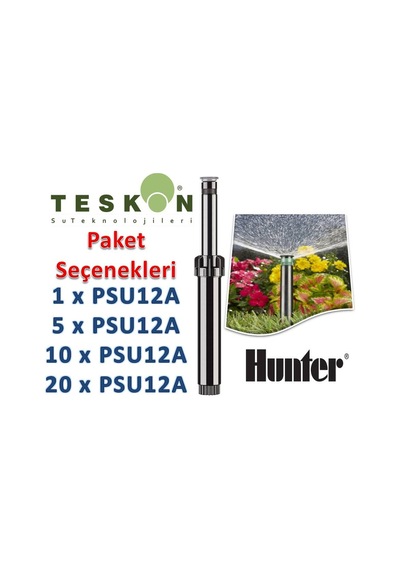 Hunter Psu-04-12A Sprink Bahçe Sulama Fıskiyesi 1-5-10-20Li Paket 1 Adet Ürün