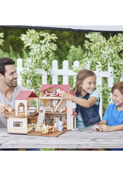 Sylvanian Families Işıklı Şehir Evi Gizli Oyun Odalı 5708