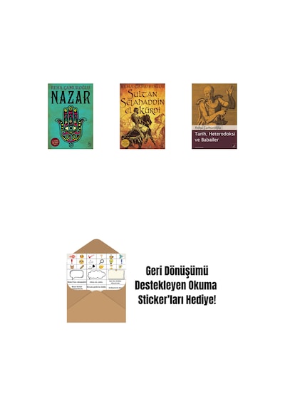 Nazar + Sultan Selahaddin El Kürdi + Tarih, Heterodoksi Ve Babailer + Okuma Sticker'ları