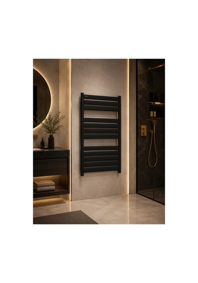 Alüminyum Mat Siyah 50x110 Petsa Slim Havlupan