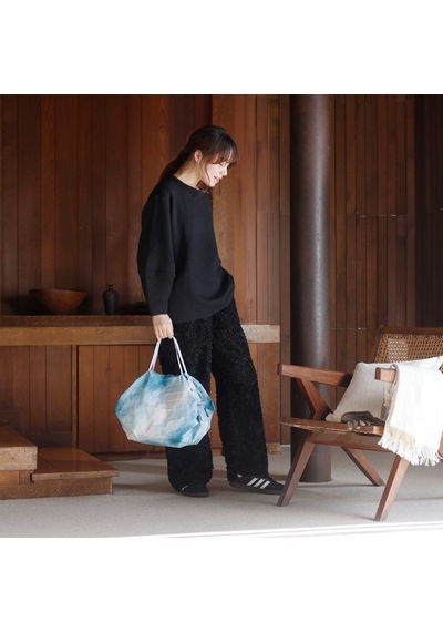 Shupatto Compact Bag - M - Sea Of Clouds Çok Renkli