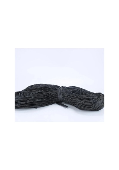Ers Siyah Renk Çile Kağıt İp Çanta Ipi Supla Ipi No:12 - 550-600 Gr