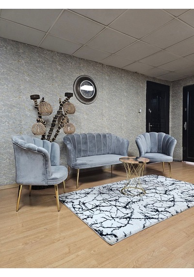 Zafir Papatya Çay Seti Koltuk Takımı Gold Sivriltme Ayak, Balkon, Salon, Ofis, Cafe Koltuk Takımı Gri Zafir Papatya Çay Seti Koltuk Takımı Gold Sivriltme Ayak, Balkon, Salon, Ofis, Cafe Koltuk Takımı Gri