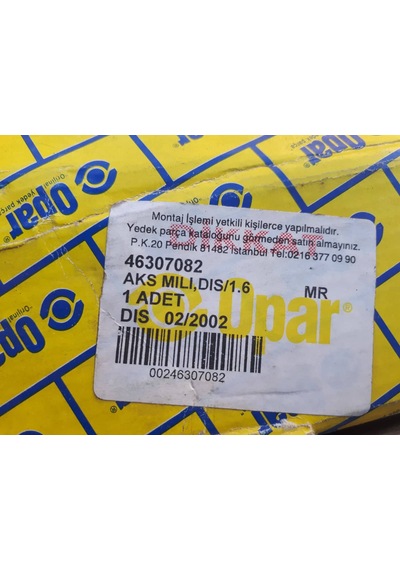 Fiat Marea 1.6 Alfa Romeo 145 146 Aks Kafası 46307082