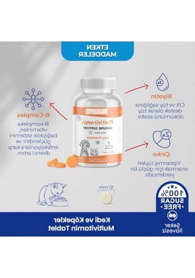 Bağışıklık Destekleyici Multivitamin Tabletler 75 Adet