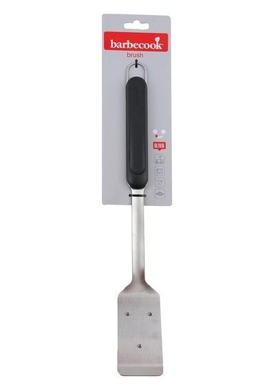 Paslanmaz Çelik Fırça, 42.5cm Siyah