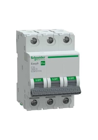 Ez9f57350-easy9 Pro 3p C 50a Mcb 6000a