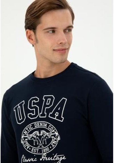 U.s. Polo Assn. Sedan Lacivert Erkek Sweatshirt 1943715