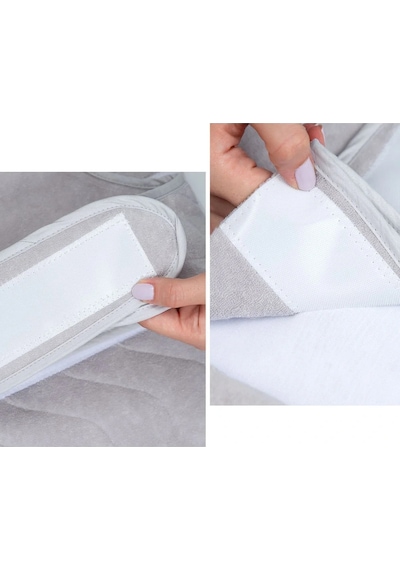 Babyjem Bebek Yastığı Gri / Kemerli