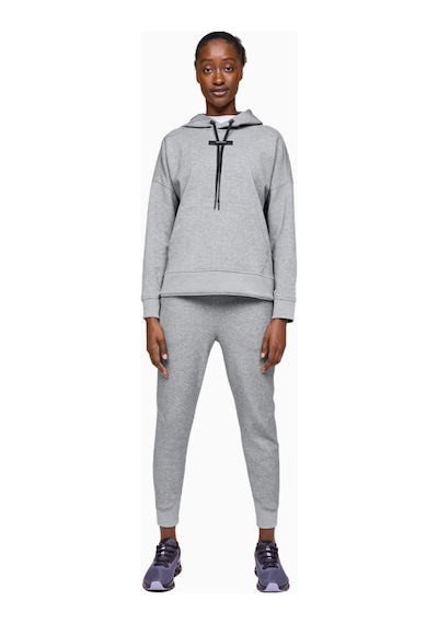 On Relaxed Hoodie Lumos Kadın Kapüşonlu Sweatshirt Gri