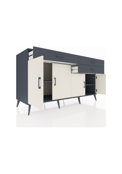 Kronos Konsol 2 Raflı 3 Çekmeceli 4 Kapaklı 176x59x99 Antrasit-ay Antrasit-aytaşı/antrasit Kronos Konsol 2 Raflı 3 Çekmeceli 4 Kapaklı 176x59x99 Antrasit-ay Antrasit-aytaşı/antrasit