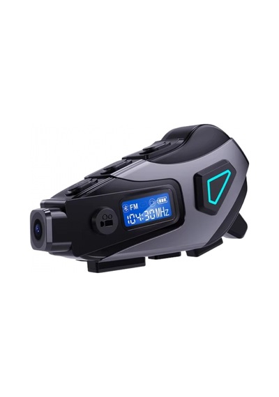 Motosiklet Kask Kulaklığı Bluetooth 5.3 Kamera Ve Fm Radyo Destekli