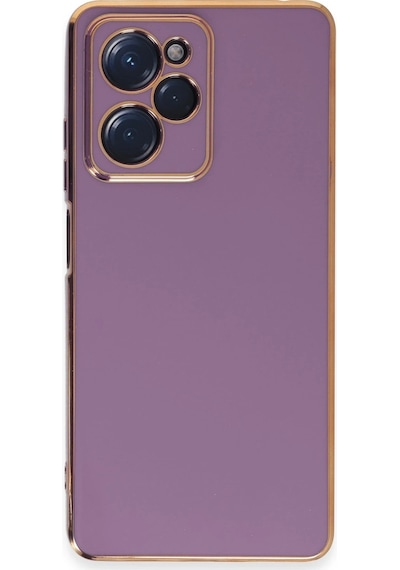 Cosmotex Newface Xiaomi Poco X5 Pro 5g Kılıf Volet Silikon - Mor