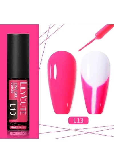 Lily Cute Nail Art Çizim Ojesi Uv Gel 53335-13