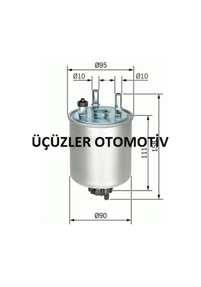 Purflux Mazot Filtresi Laguna3 Kangoo3 8200638748 164003978R