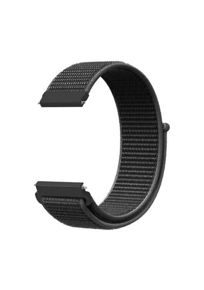 Gpack Haylou Solar Ls05 İle Uyumlu Kordon Kayış Kumaş Cırt Cırtlı 22/crt