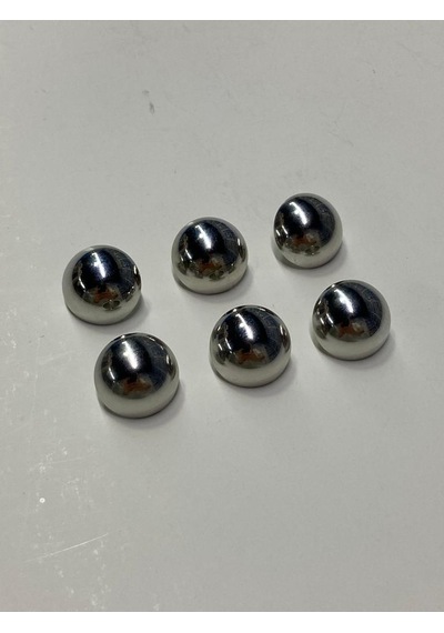 Ceket Hırka Kol Boyu Düğmesi Bombeli Gümüş 6 Lı Set 1,8 Mm 527715