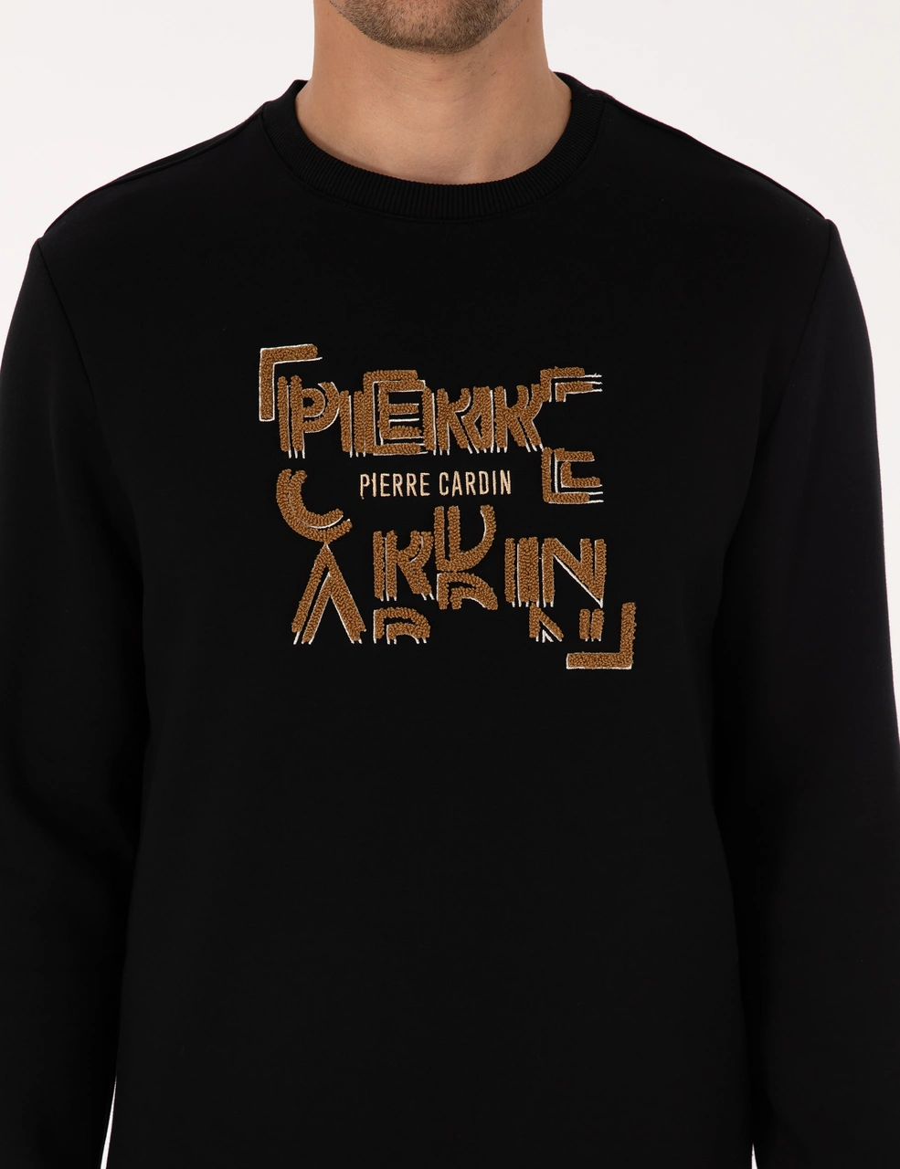 Pierre Cardin Erkek Siyah Sweatshirt 50313914-vr046 Siyah