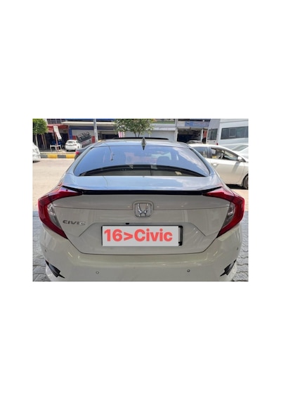Honda Civic 2016- Model Astarlı Plastik Spoiler