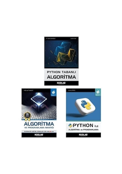 Algoritma Başlangıç Seti - 3 Kitap Takım- Kodlab