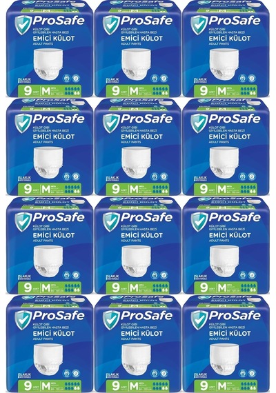 Emici Külot Hasta Bezi Orta-medium 108 Adet 12pk 9 Diğer