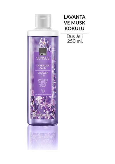 Senses Lavender Calm Lavanta Kokulu Duş Jeli 250ml Fresh
