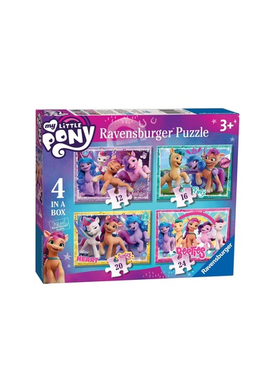 , 4 Puzzle Tek Kutuda My, Çocuk Puzzle