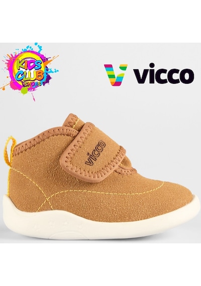 Vicco Plase İlk Adım Bebek Ortopedik Çocuk Spor Ayakkabı Kahverengi