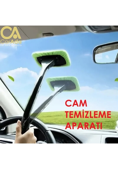 Araba Camı Temizleme Seti, Cam Temizleme Aparatı