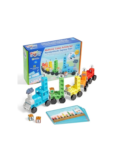Numberblocks Mathlinkacubes Activity Set Express Train Hm96094-uk