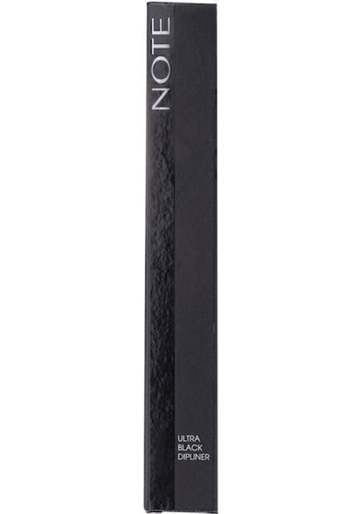 Note Cosmetique Ultra Black Dipliner Keçe Fırça Uçlu - Siyah