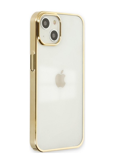 Apple iPhone  Uyumlu,  14 Plus Kılıf Element Silikon - Gold