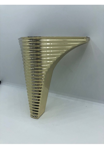 DEKORATİF, 15 CM GOLD KAPLAMA BAZA,KOLTUK,MOBİLYA AYAĞI (4 ADET)