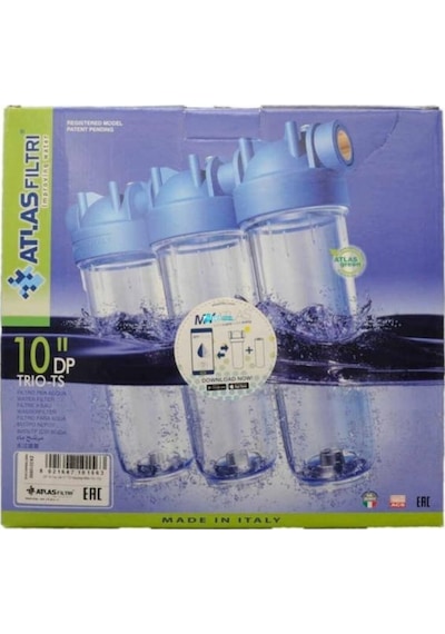 Housıng Filtre Kabı - 3'lü Daire Girişi Set