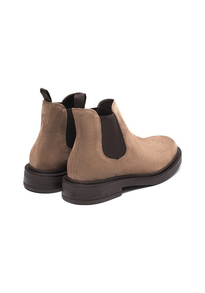 Marsh Mallow Bot Erkek 1054 - Moss Dino Draghi Chelsea Boot Suede Pembe