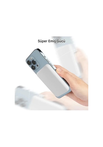Magsafe 10000 Mah Powerbank Taşınabilir Kablosuz Şarj Cihazı Iphone Uyumlu Wireless