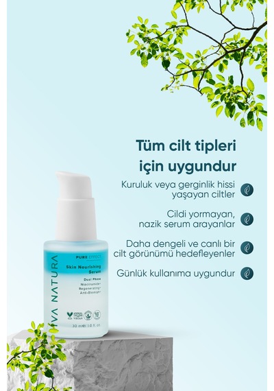 Iva Natura Leke Karşıtı Çift Fazlı Nemlendirici Cilt Bakım Serumu 30 ML