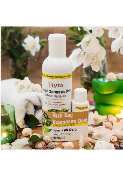 Fiyto Sarmaşık Özlü Bitkisel Şampuan 2 x 500 ML + Saç Serumu 2 x 75 ML