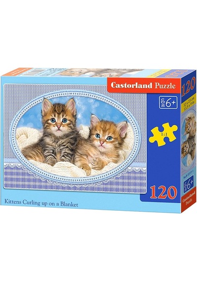 Castorland 120 Parça Yavru Kediler Puzzle