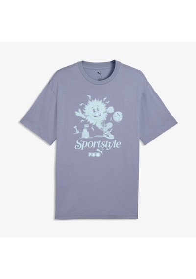 Puma Graphic Erkek Gri T-shirt 691781