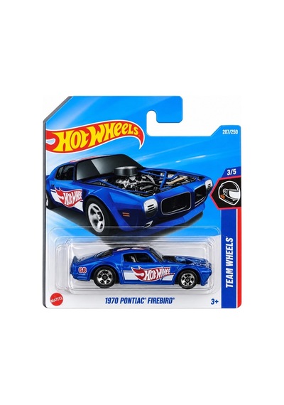 Hot Wheels Tekli Arabalar 1970 Pontıac Fırebırd Jjk37 Çok Renkli