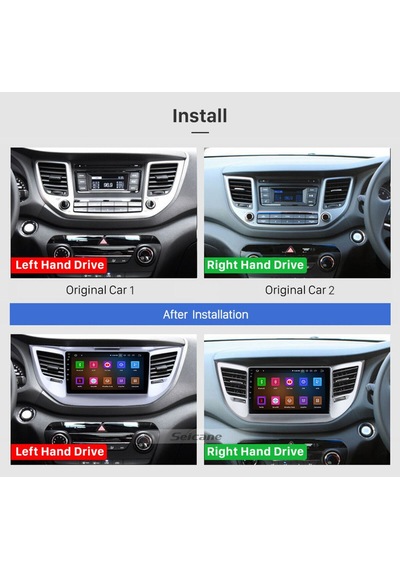 Hyundaı Tucson 2016+ Uyumlu Multimedya Navigasyon Usb Kamera Carplayer