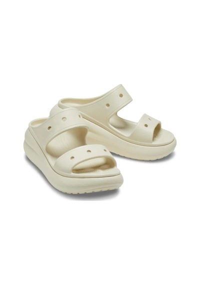 Crocs 207670-crush 2y2-bone Platform Taban Kadın Terlik Bej