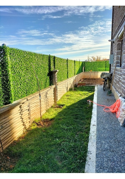 Yapay Çim Çit Örgü Telli Bahçe Çiti 150 Cm X 8 Mt