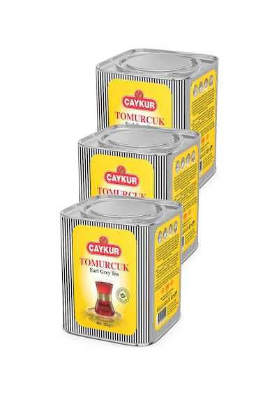 Tomurcuk Kokulu Dökme Çay 125 Gr. Üçlü Paket
