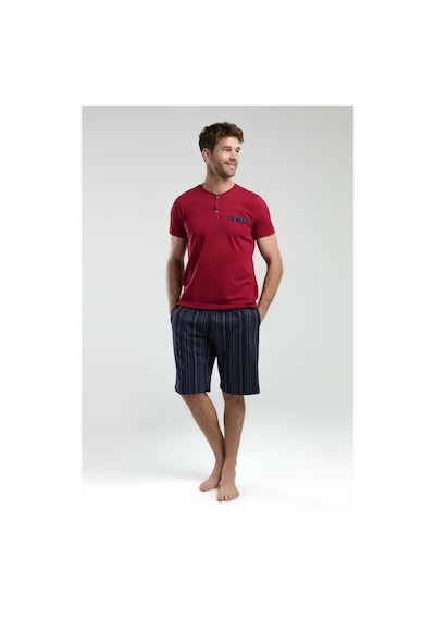 Arnetta Erkek Bordo Pijama Takımı Ar3354-s-v2 Bordo