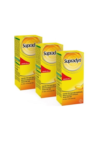 Supradyn Koenzim Q10 60 Tablet 3 Adet