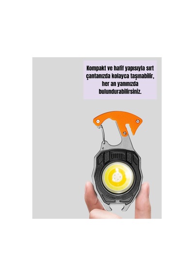Taşınabilir Çok Amaçlı Led Işıklı Anahtarlık Belirtilmemiş Belirtilmemiş