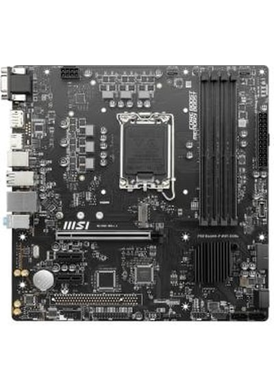 MSI MB PRO B660M-P WIFI DDR4 SOKET 1700 DDR4 4600 (OC) PCI-E Gen