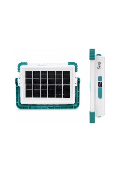 200w Işık Gücü 3.000 Lümen Solar Güneş Enerjili Şarjlı Lamba Wt-738 Standart